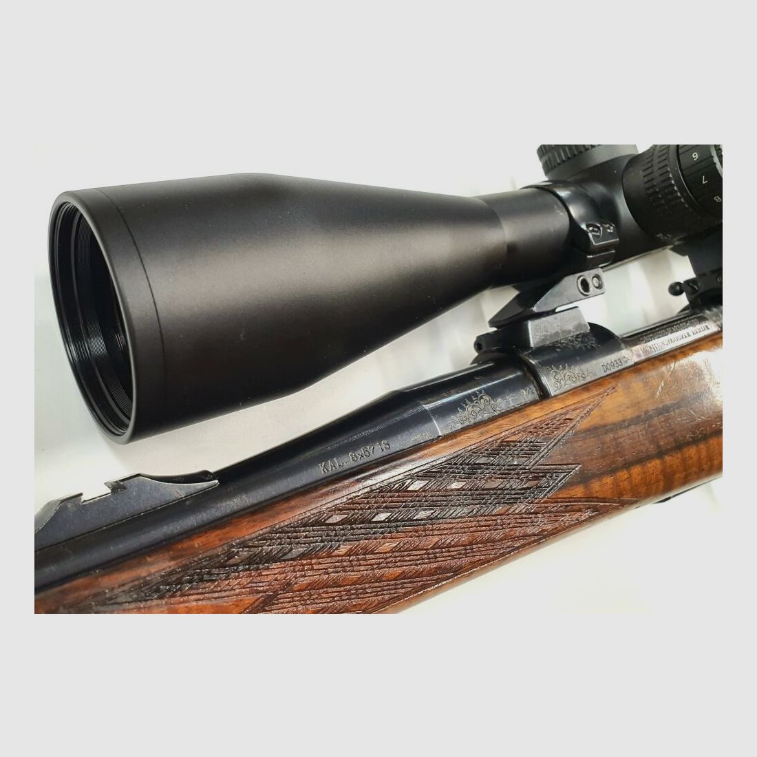 Usine d'armement et de munitions allemande DWM Magnifique 98 Stutzen Inclus.