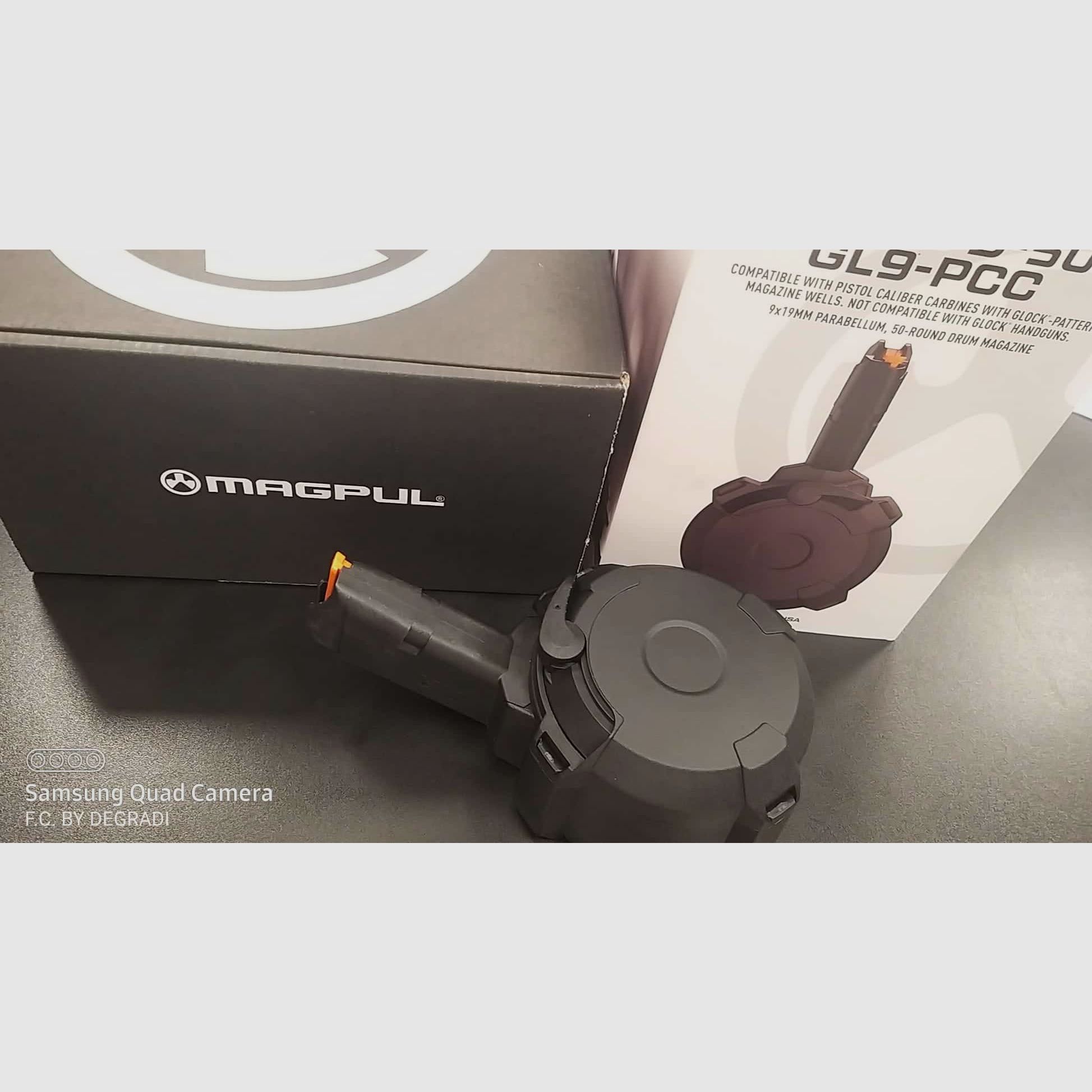 PMAG® D-50® GL9® – PCC – Alta Capacità per Carabine in Calibro 9mm, immagine 2 di 3
