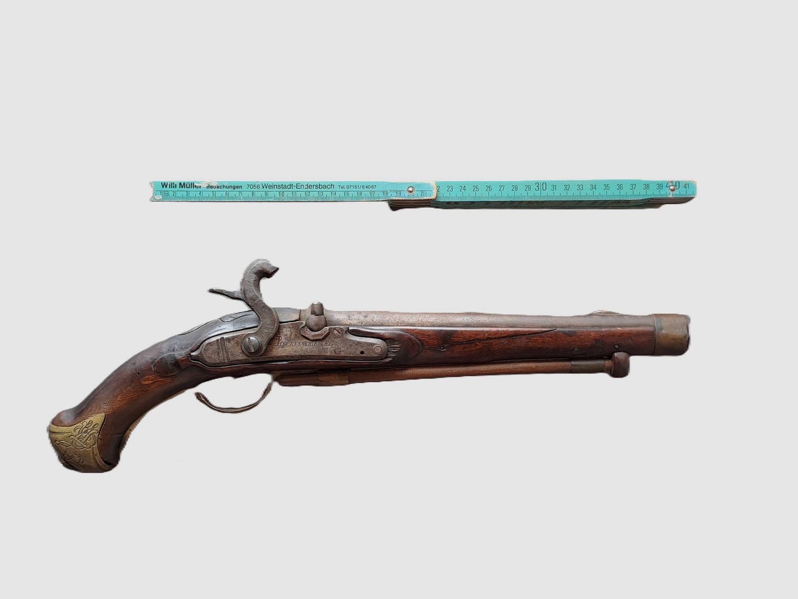 Perkussions-Vorderladerpistole