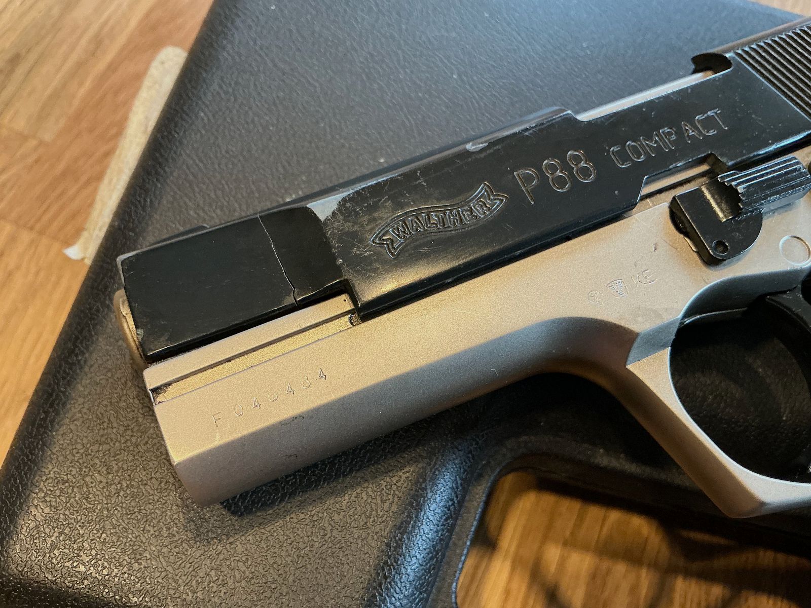 Walther P88-9 Compact 9mm PAK, defekt als Ersatzteil