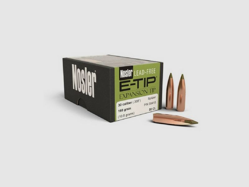 Nosler E-Tip cal. 30 168gr