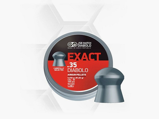 18 X JSB Exact .357 Kaliber 9mm Diabolo 100 sztuk