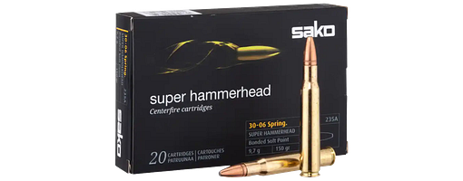 Sako .30-06 Spr. Super-Hammerhead SP 9,7g/150grs.