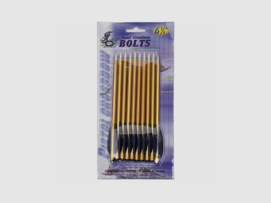 Ersatzpfeile für Armbrust Aluminium 10-er Pack