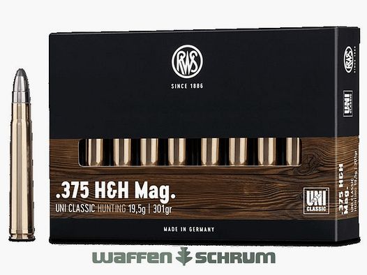 RWS UNI Classic 19.5g - 301gr .375H&H