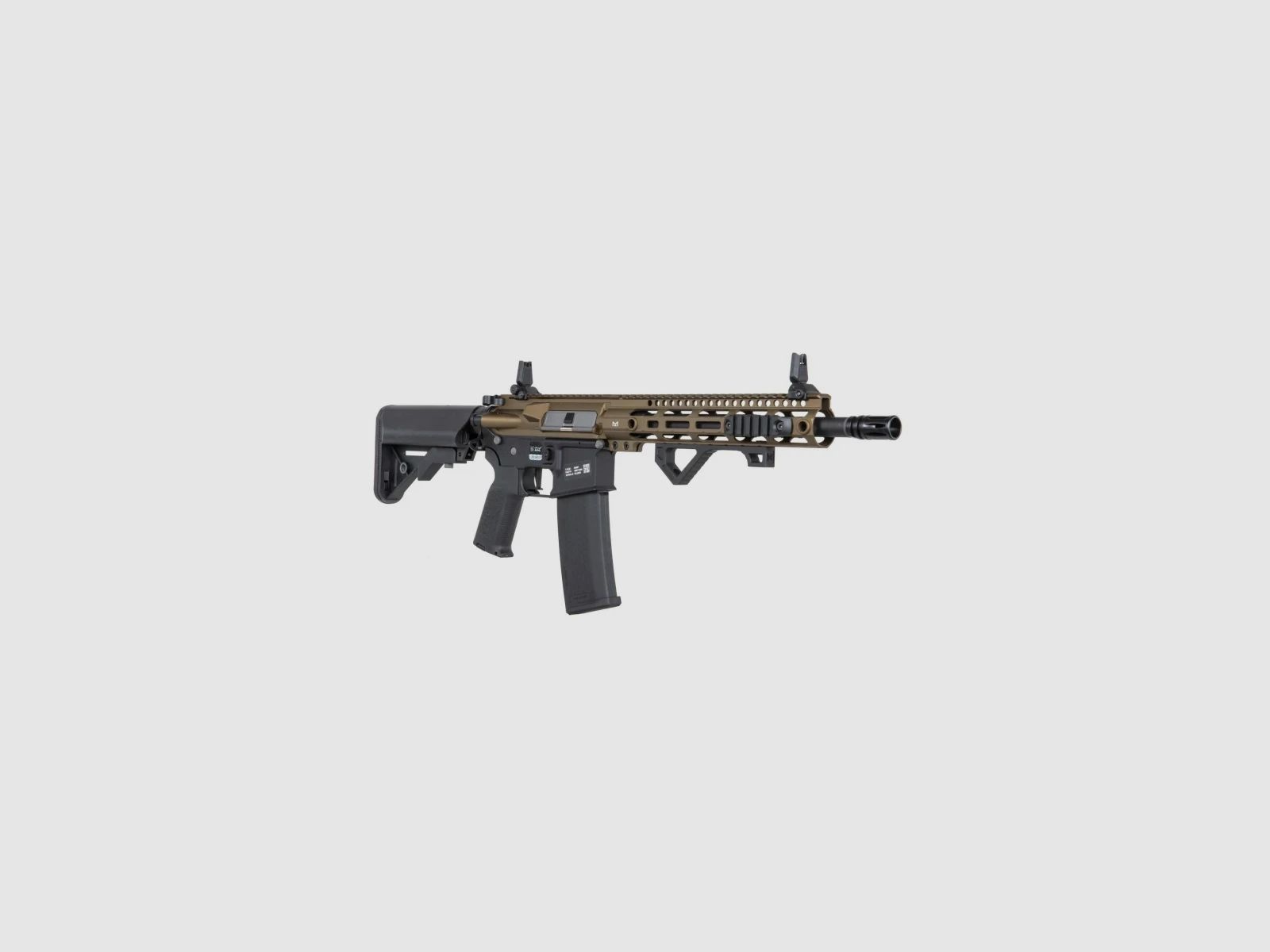 SA M4 Carbine M-LOK (SA-P20 PRIME™ Aster II ETU BLDC™) Rifle Airsoft Libre a partir de 18 años – Chaos Bronze -F-