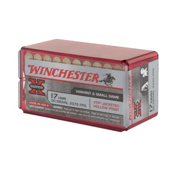 Winchester Super X Hollow Point Patrone Kaliber 17HMR, Bild 1 von 4