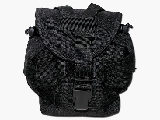 MFH Feldflaschentasche Molle schwarz
