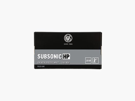 Subsonic HP .22 LR van RWS