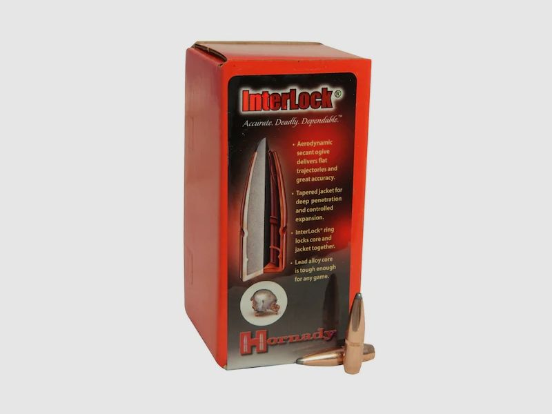 Hornady Geschoss .25/.257 Interlock BTSP 117GR 100 Stück