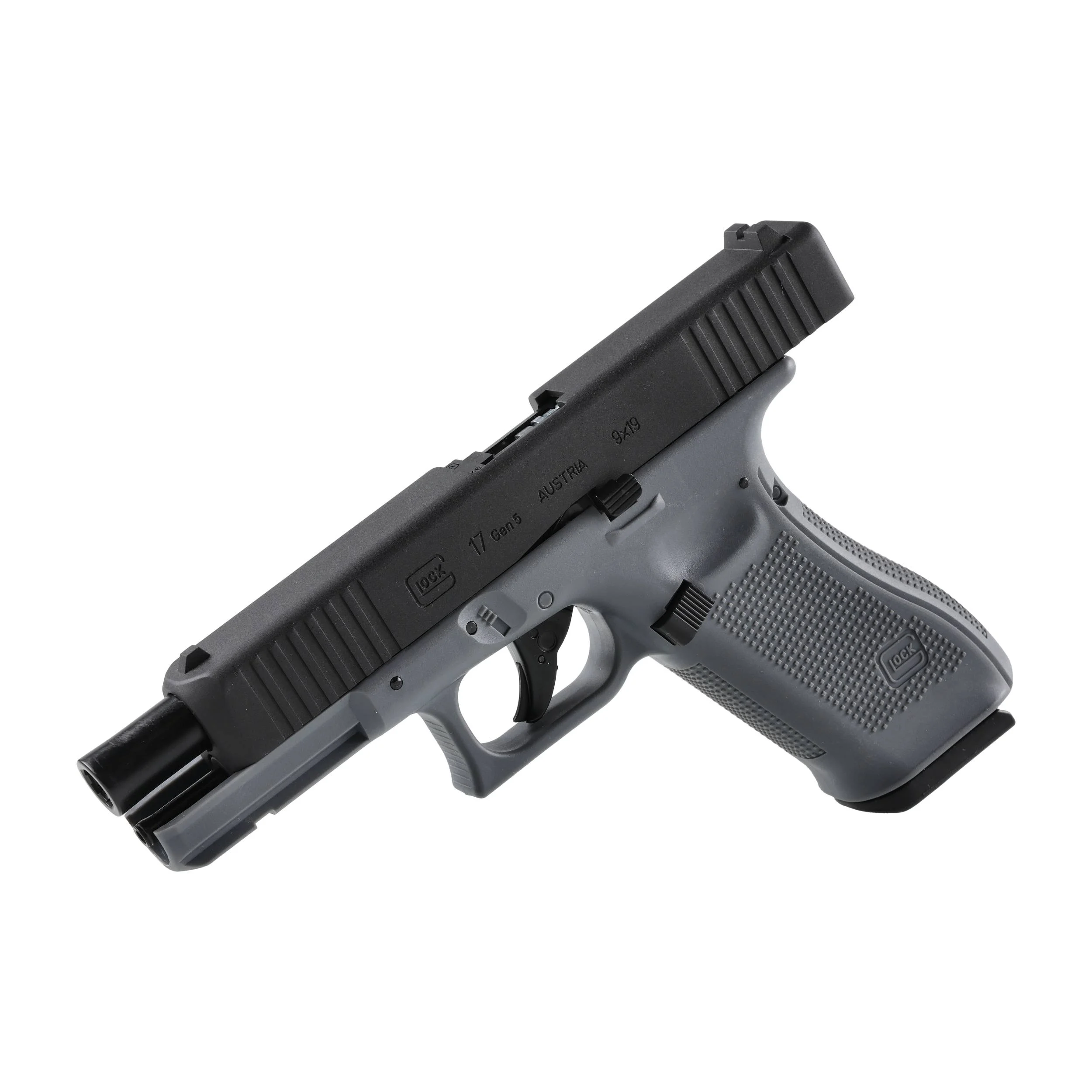 Pistolet wiatrówka Glock 17 gen5 4,5 mm BB szary (5.8472), zdjęcie 16 z 22