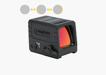 Holosun Reflexvisier AEMS-MICRO-GD-MRS mit goldenem Wechselabsehen: 2MOA Dot & 65MOA Circledot