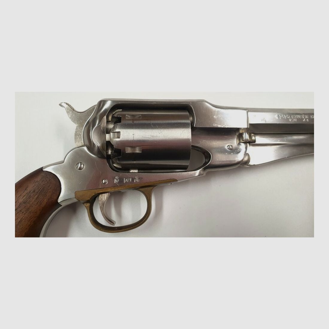 Hege-Uberti Perkussionsrevolver Remington 1858 Army Stainless