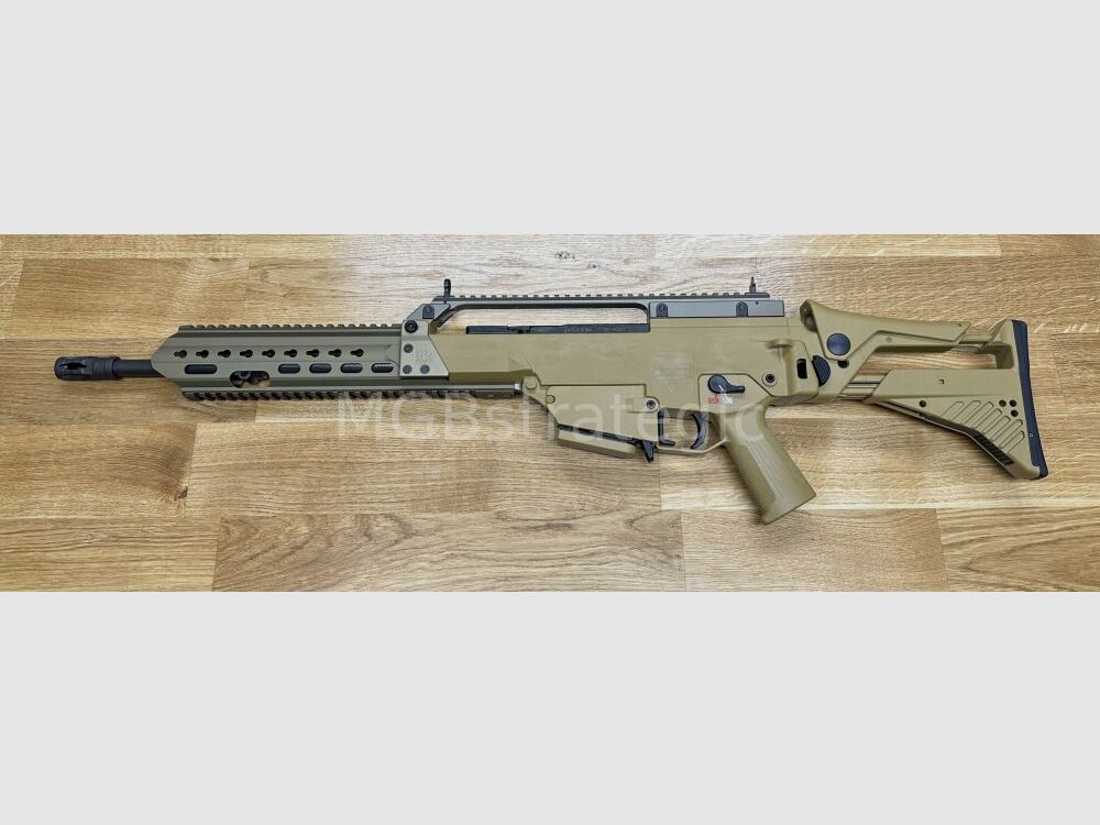 Heckler & Koch HK243 S TAR color sabbia RAL8000 - Il G36 civile approvato sportivamente!