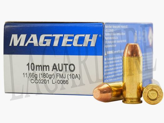 MAGTECH 10A FMJ 180 GRS (Patrone mit Geschoss)