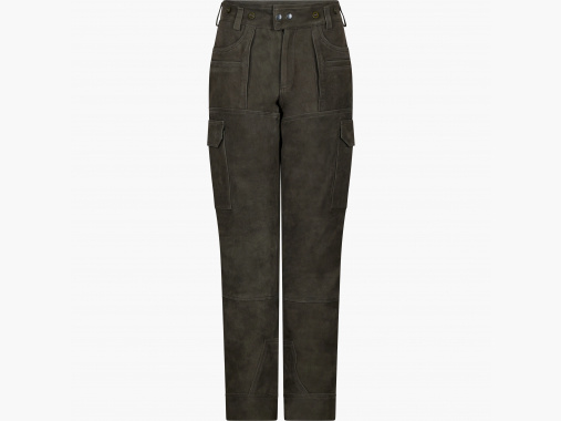 il Lago Sie Pantalones de Cuero Aurelia Dama (Oliva) | 38
