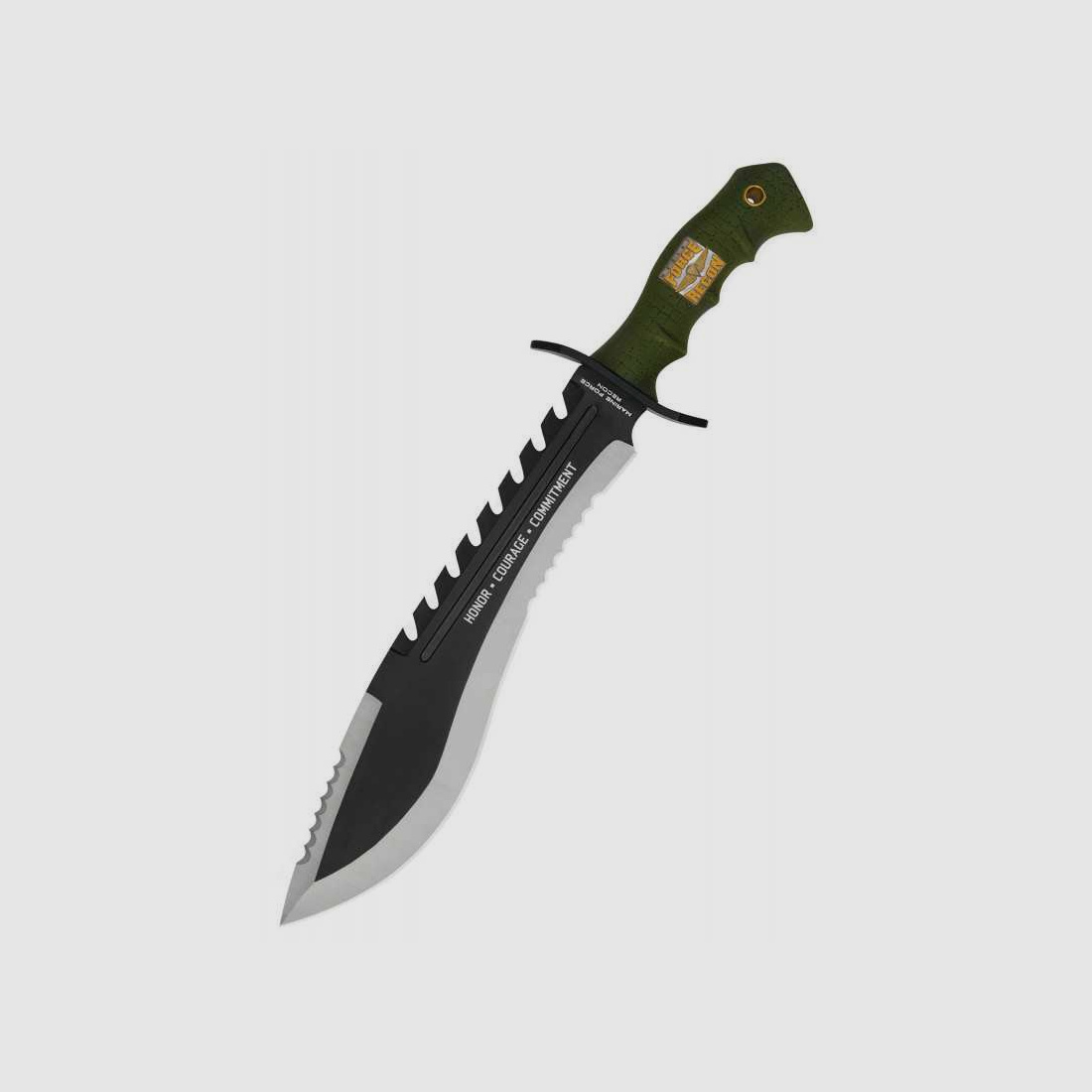 United Cutlery Marine Force Recon Kukri Messer mit Sägerücken