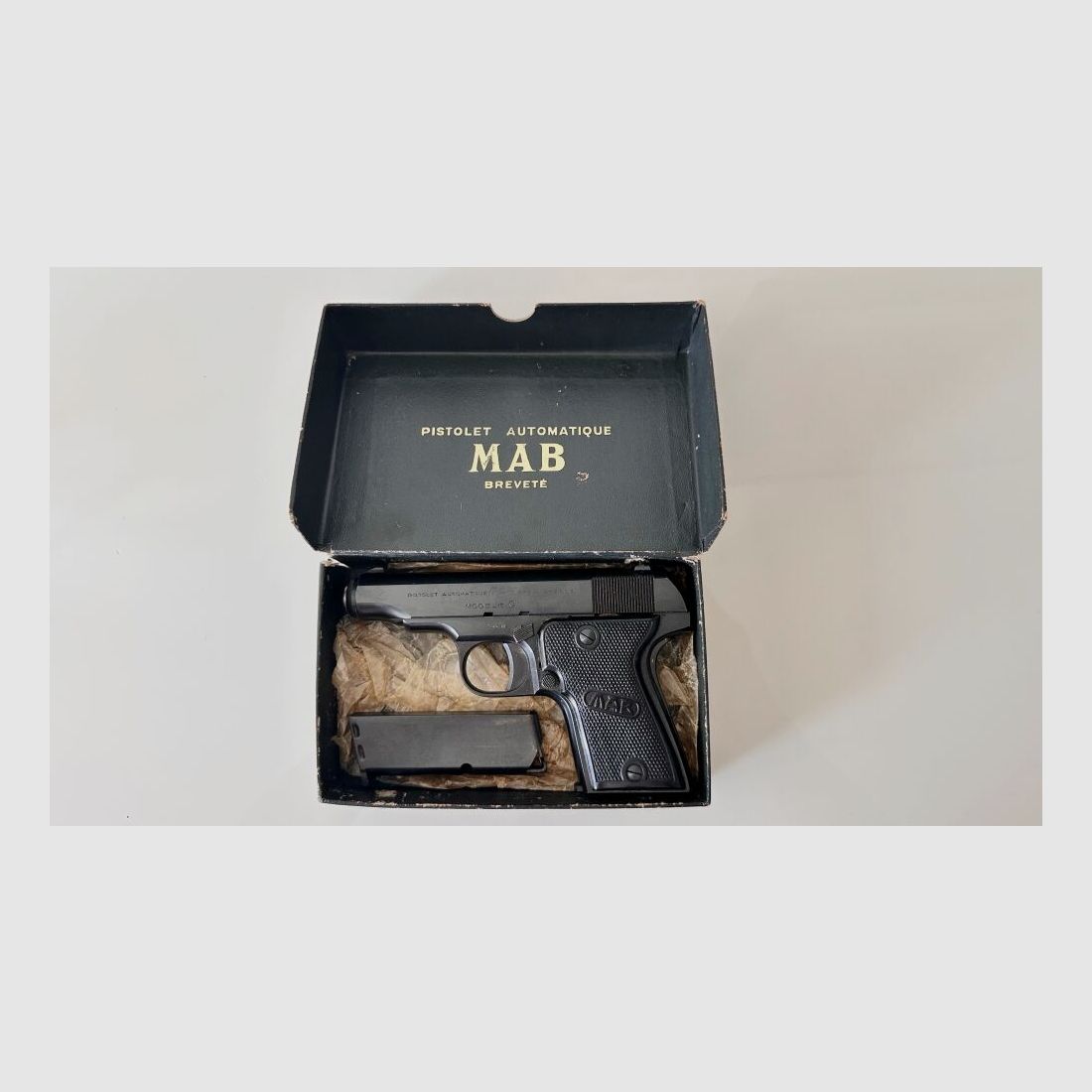 MAB Model C in original box 7.65mm Browning