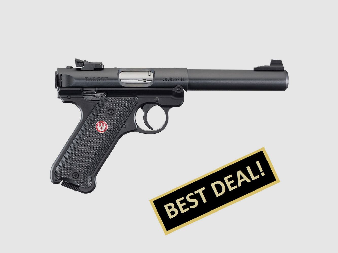 Ruger MARK IV TARGET .22 LR 5.5"/13.98CM BLUED