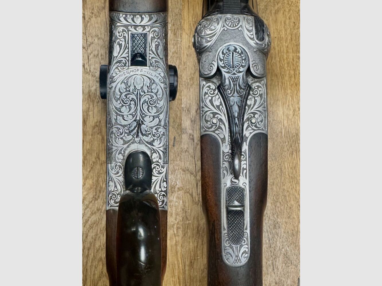 Krieghoff Ulm Primus Escopeta de Perrotes con Cañón Intercambiable y Leica Visus, imagen 4 de 6