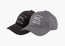 GLOCK Schildmütze Low Crown „Perfection“ – Grau – One Size (verstellbar)