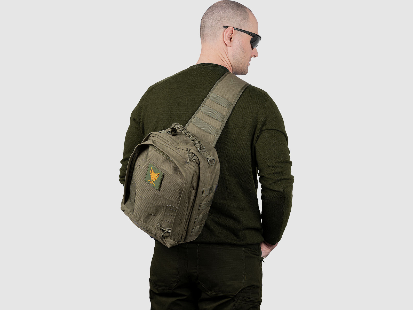 Ace Technik - torba na broń i słuchawki w kolorze oliwkowym, zdjęcie 3 z 8