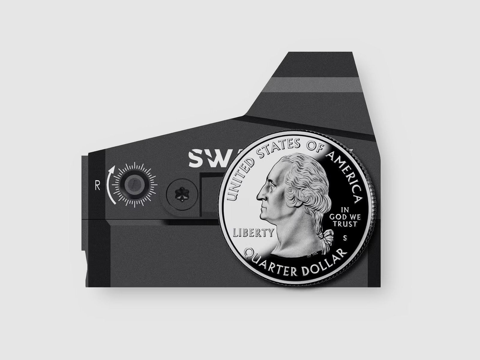 Swampfox Kingslayer 1x22 RMR Reflexvisier - Circle Dot, grün