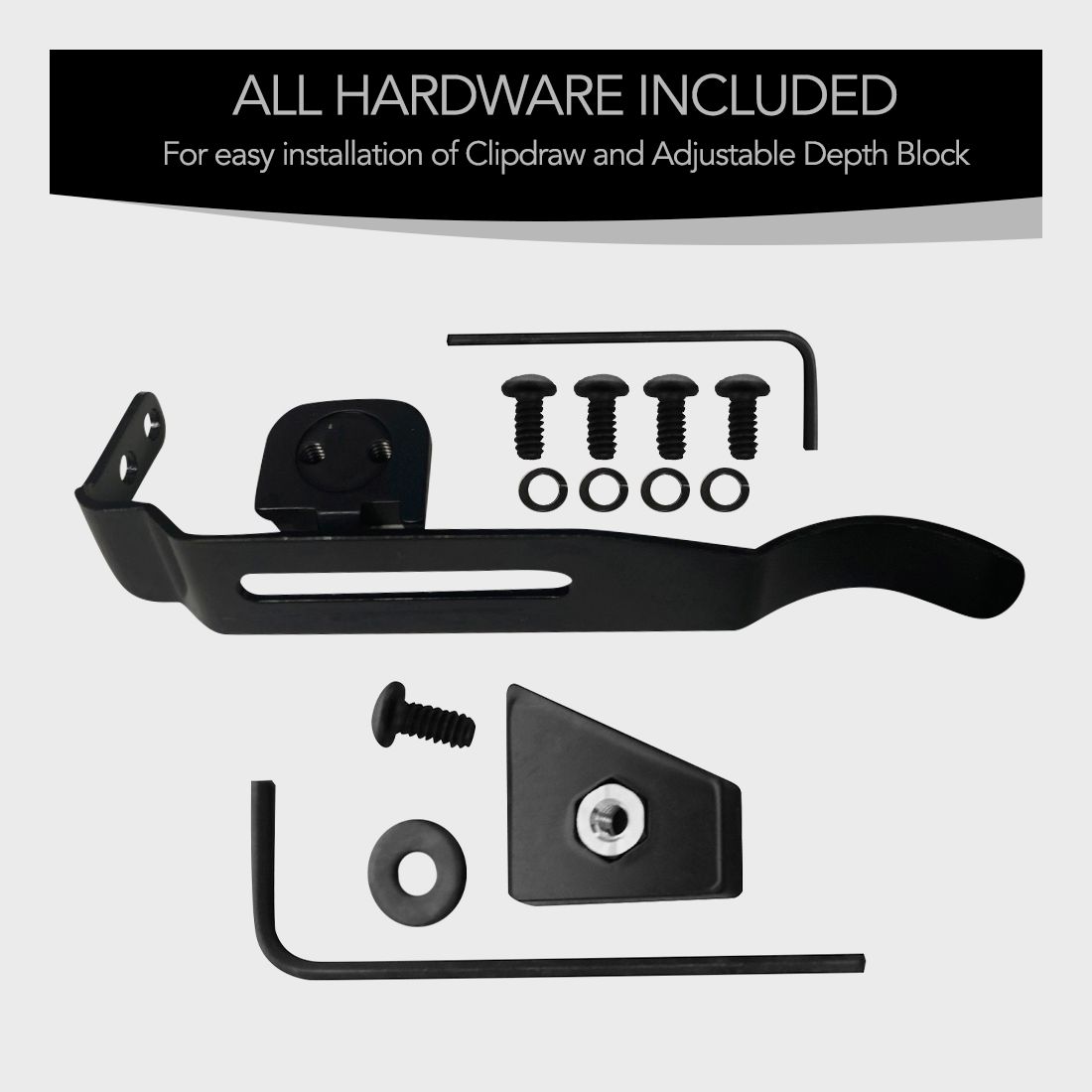CLIPDRAW Einstellbarer Gürtelclip für GLOCK, Bild 7 von 9