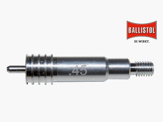Ballistol Patch-Adapter van aluminium / kal. .45