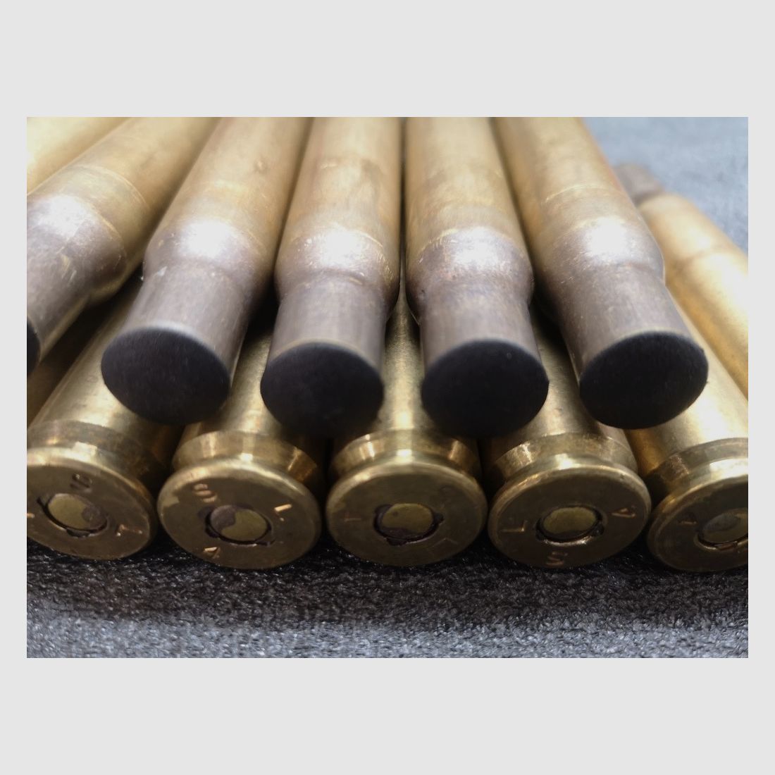 .50 BMG Munition Hülsen Zünder 234gr IMR