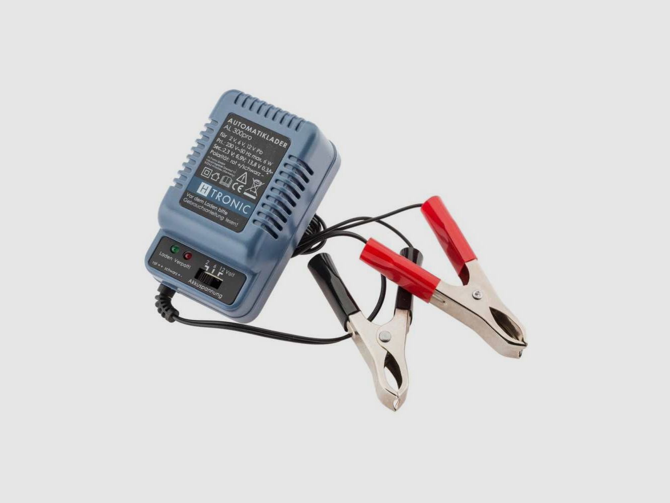 Ladegerät für 2, 6 oder 12 Volt