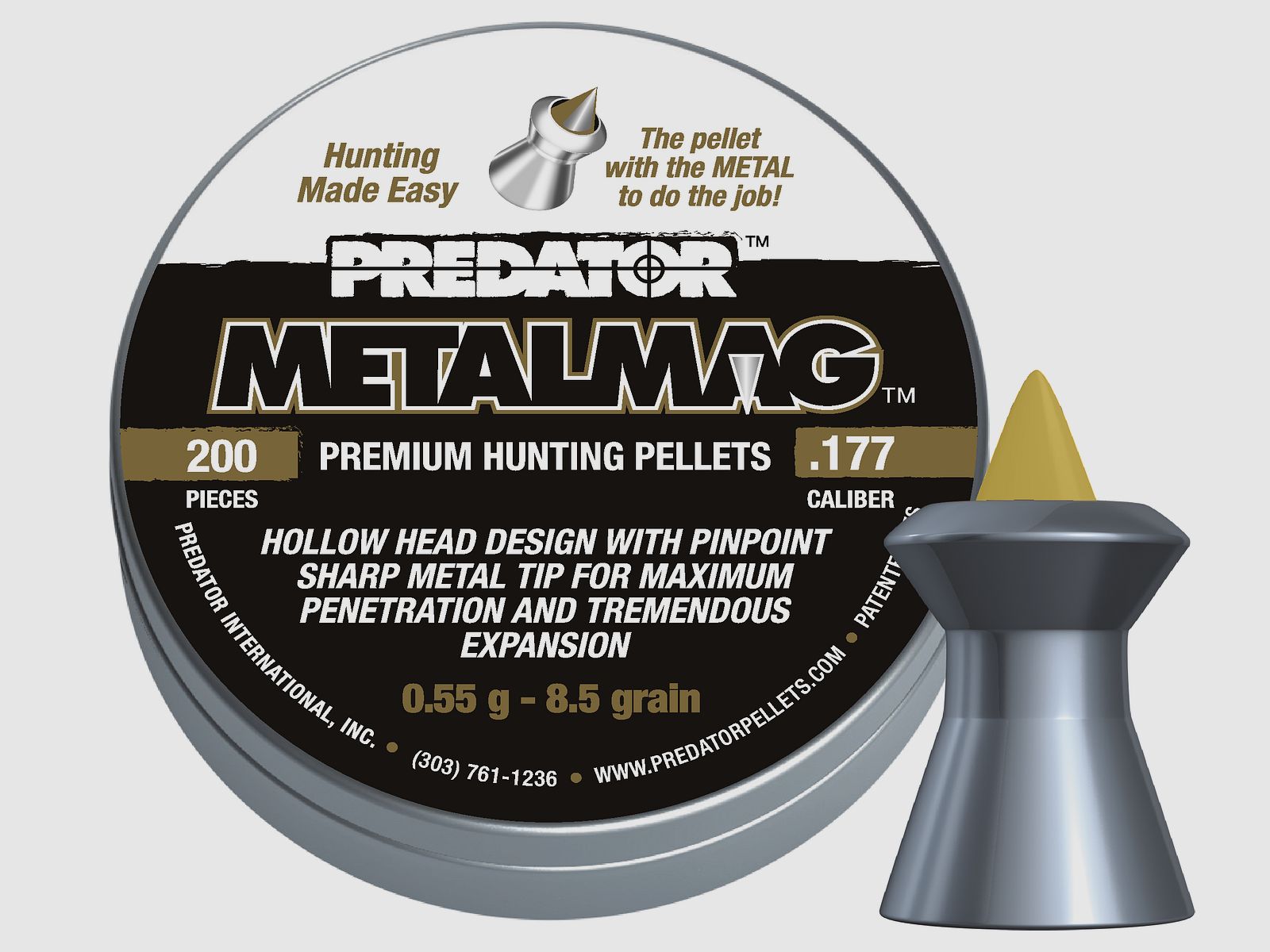 JSB Predator Metalmag, Kal. 4,5mm,