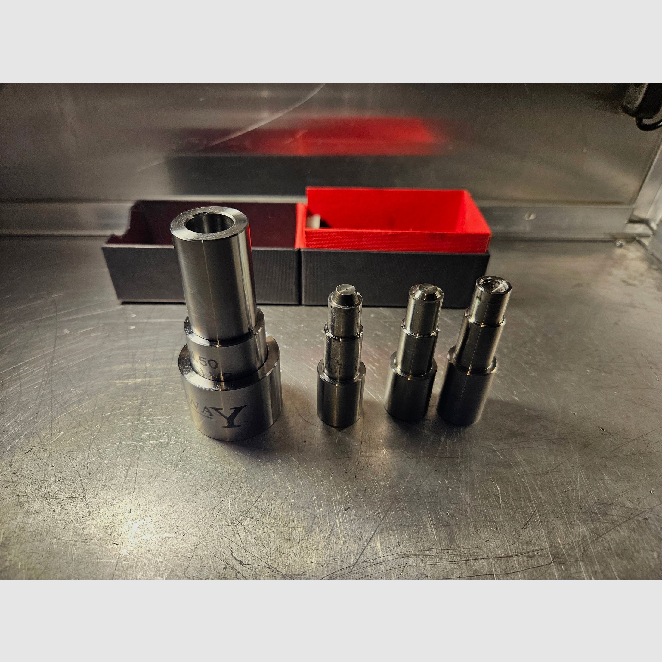 Gunway slug tool v2 495 + 2X molds .495 and .440 set ideal for AEA Megalodon and Challenger