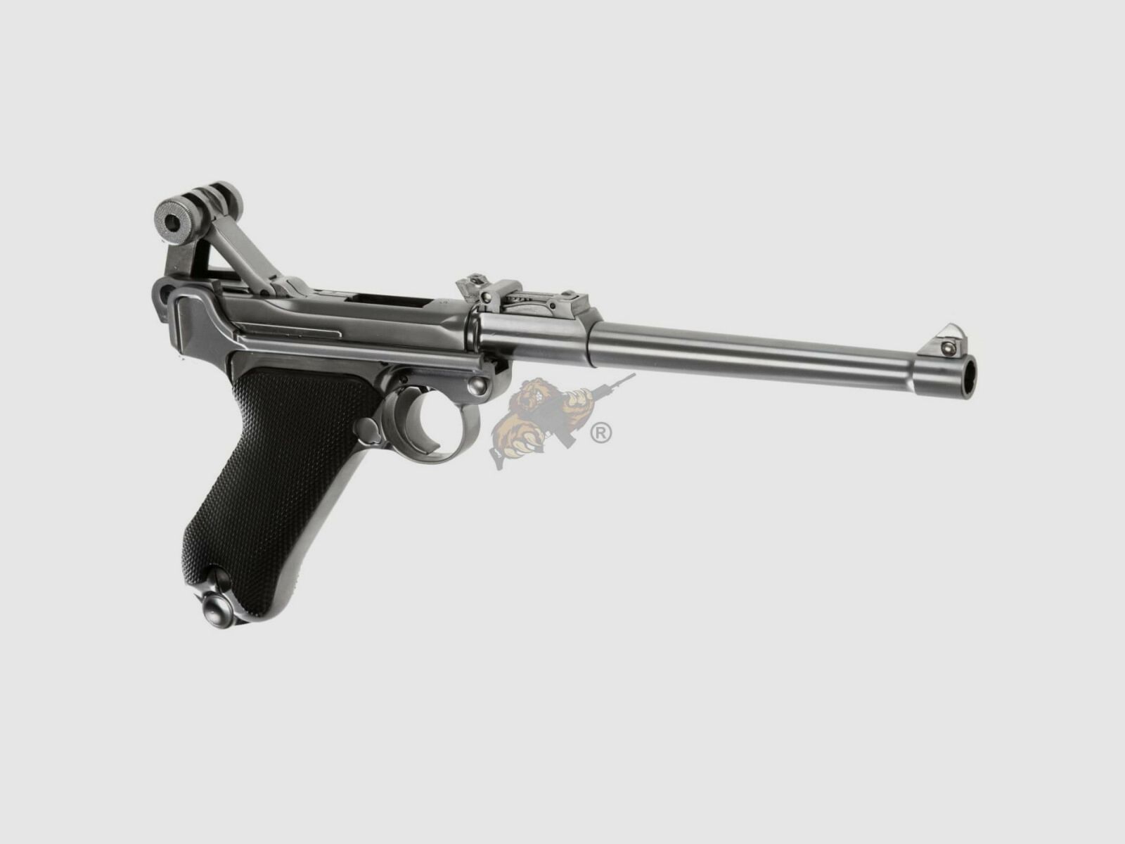 WE P08 "Ari-08" Vollmetall GBB silber -F-