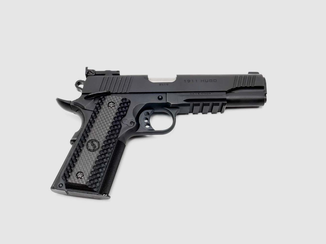 Schmeisser Hugo 1911 Pistole 9mm Luger Schwarz