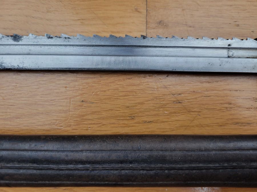 Rare baïonnette S98 ms longue 2°type – belle lame dents de scie – W02 – Erfurt – Mono matricule – Etat top !, image 14 sur 24