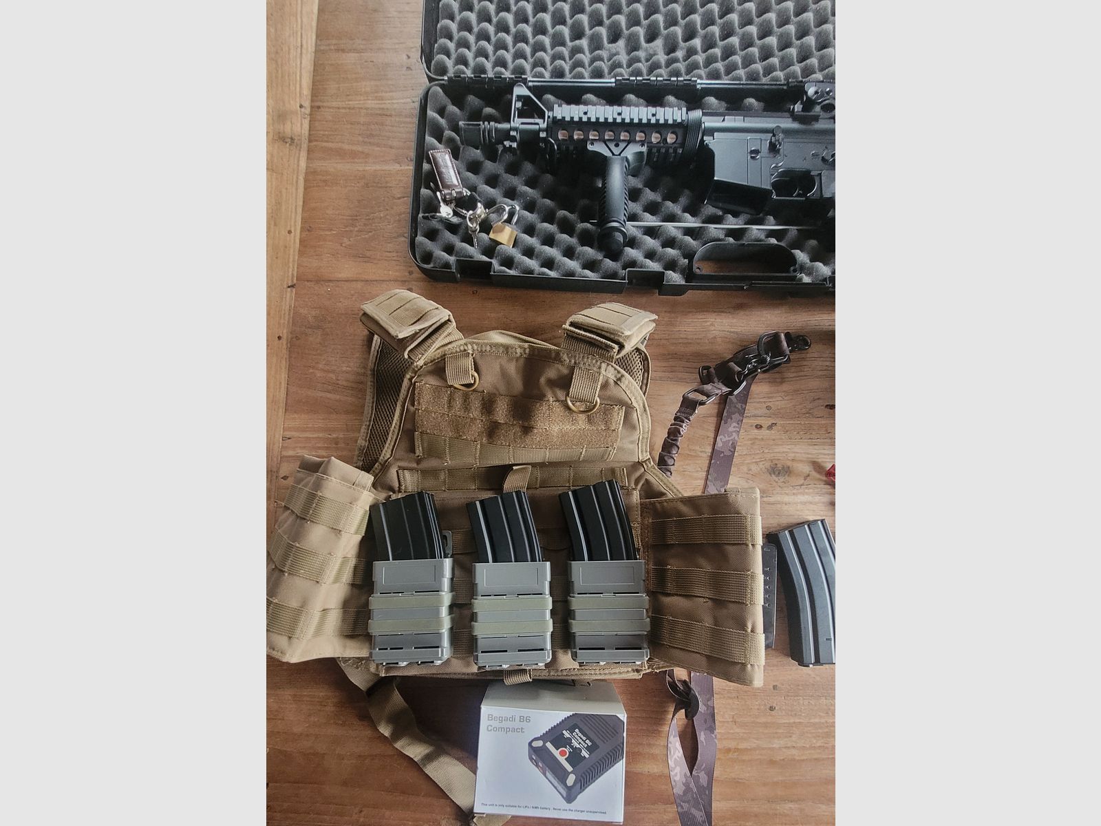 Begadi Sport M4 Airsoft Maschinengewehr