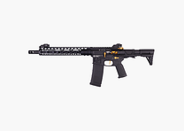 GP R15 FREYA ALPHA Full Skeleton PDW 13" gen.2 M-LOK Schwarz/Gold S-AEG Frei ab 18 Jahren -F- | Delta Armory
