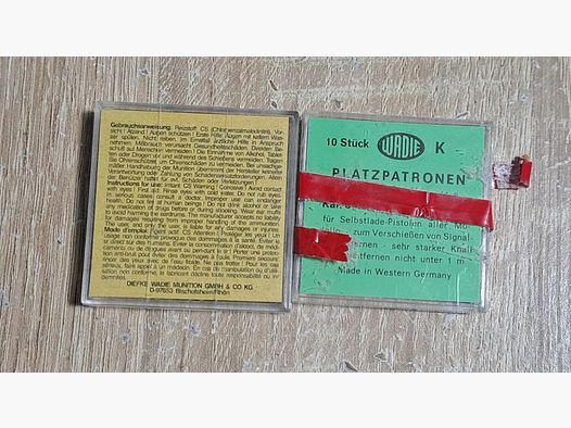 Cartuchos de explosión / gas en cal. 8 mm explosión