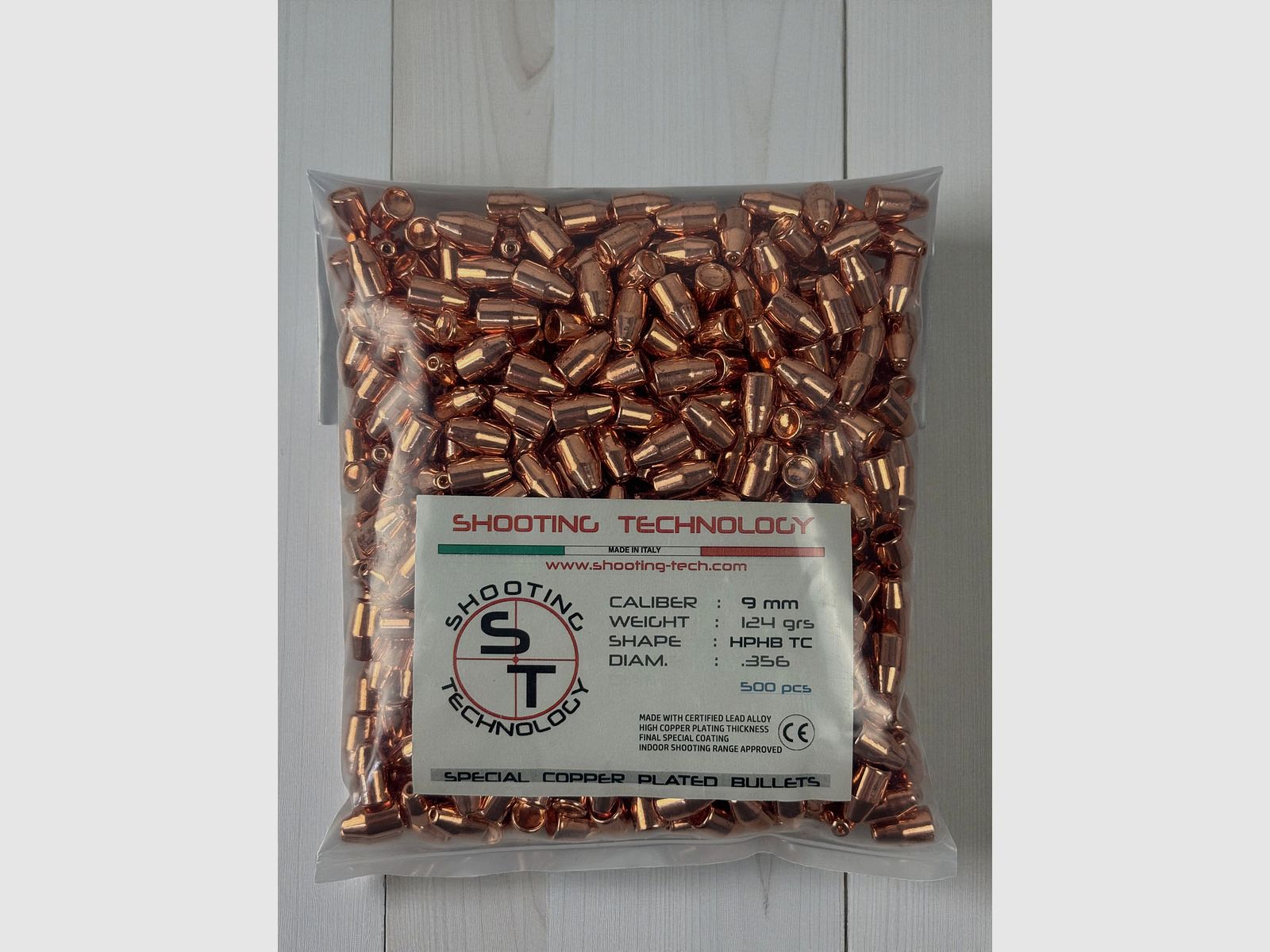 ST Bullets HPHB TC .356 124grs