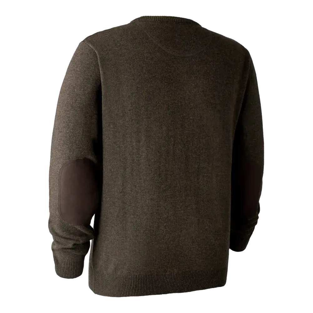 Jagdpullover V-Ausschnitt Deerhunter Sheffield Dark Elm, Bild 4 von 6