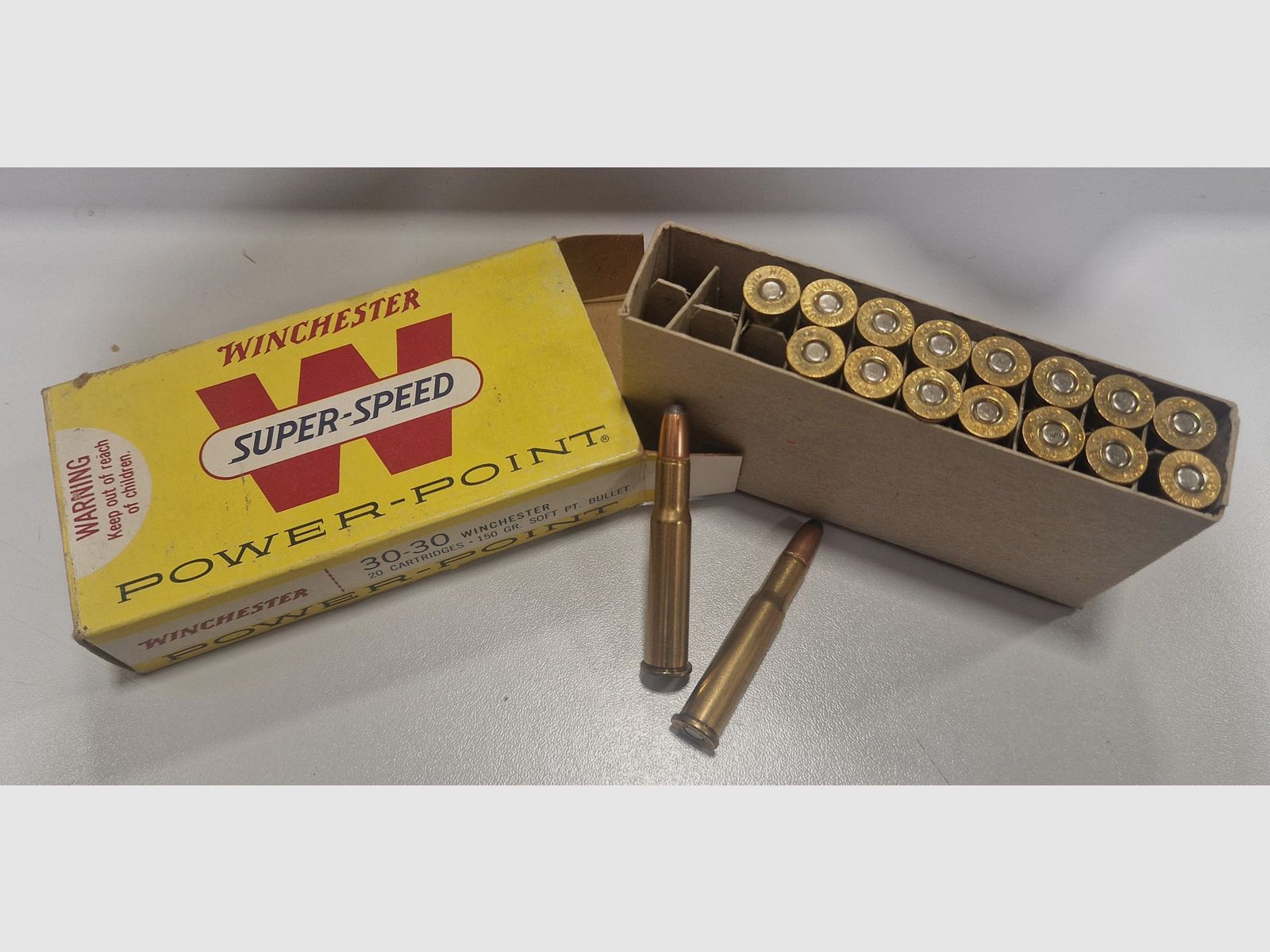 WINCHESTER – Caja de 17 Cartuchos – POWER POINT CALIBRE 30-30 winchester 150gr