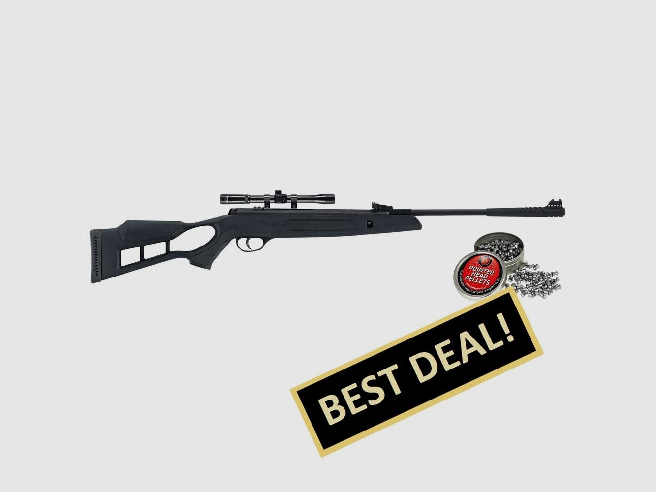 Rifle de aire Mercury Chili Edge Set 4,5 mm Diabolo