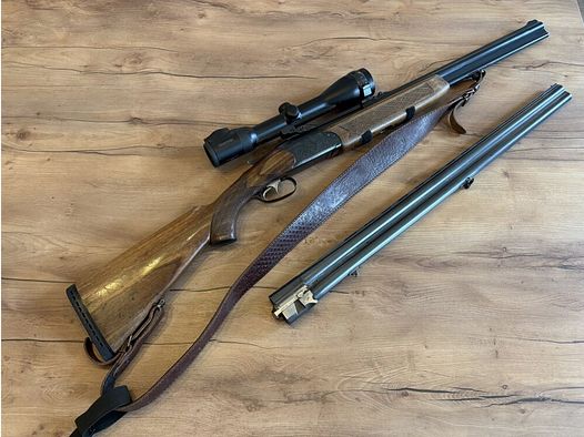 CZ Brünner 502.3 inkl. Swarovski Z6i 2-12x50 mit Schiene und Schwenkmontage 7x65R 12/70 inkl. Bockdoppel-Wechsellauf 12/70