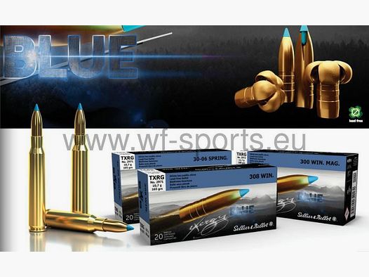 S&B 165grs blue Bleifrei 308 www.wf-sports.eu