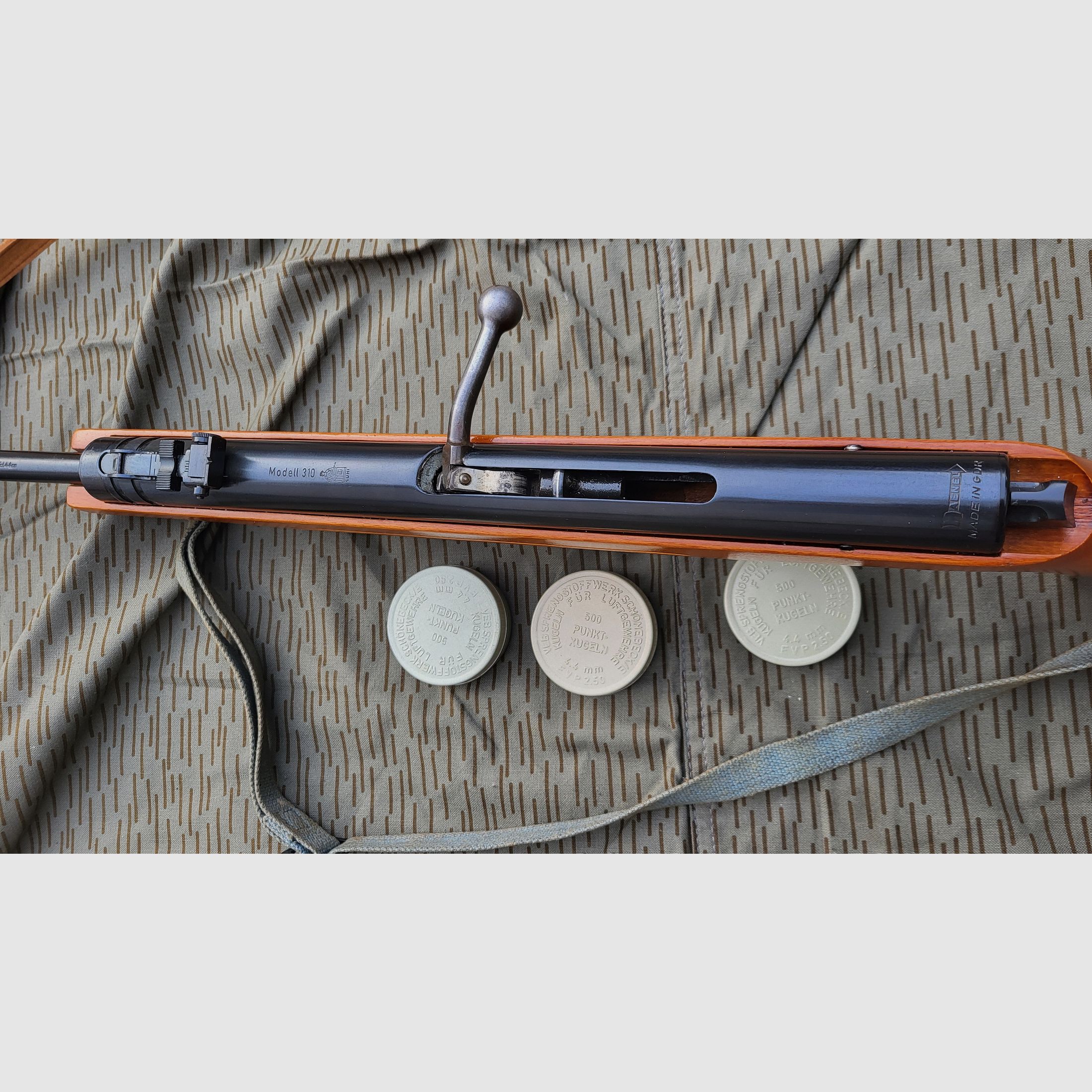 Luftgewehr Haenel Suhl Modell 301-4 zu verk.