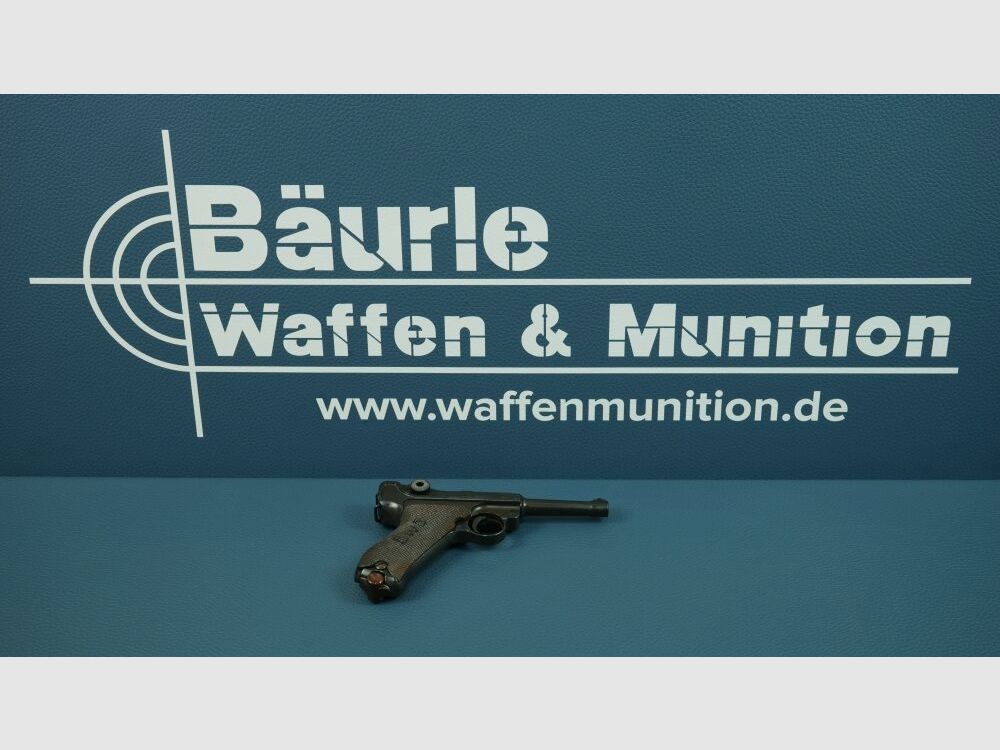 DWM Parabellum Pistool 08 met EWB-gravure (1918/1920) 9mm Luger
