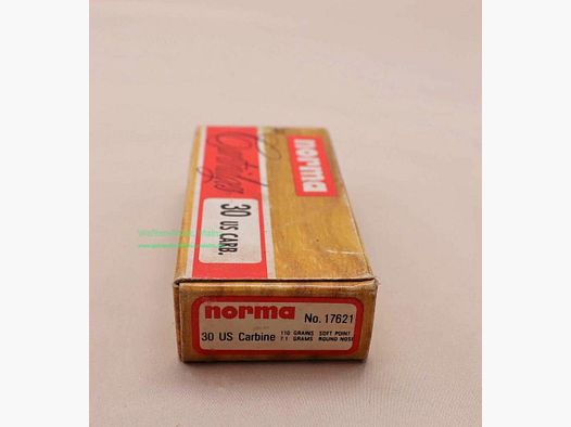 Norma rifle cartridges .30 Carbine
