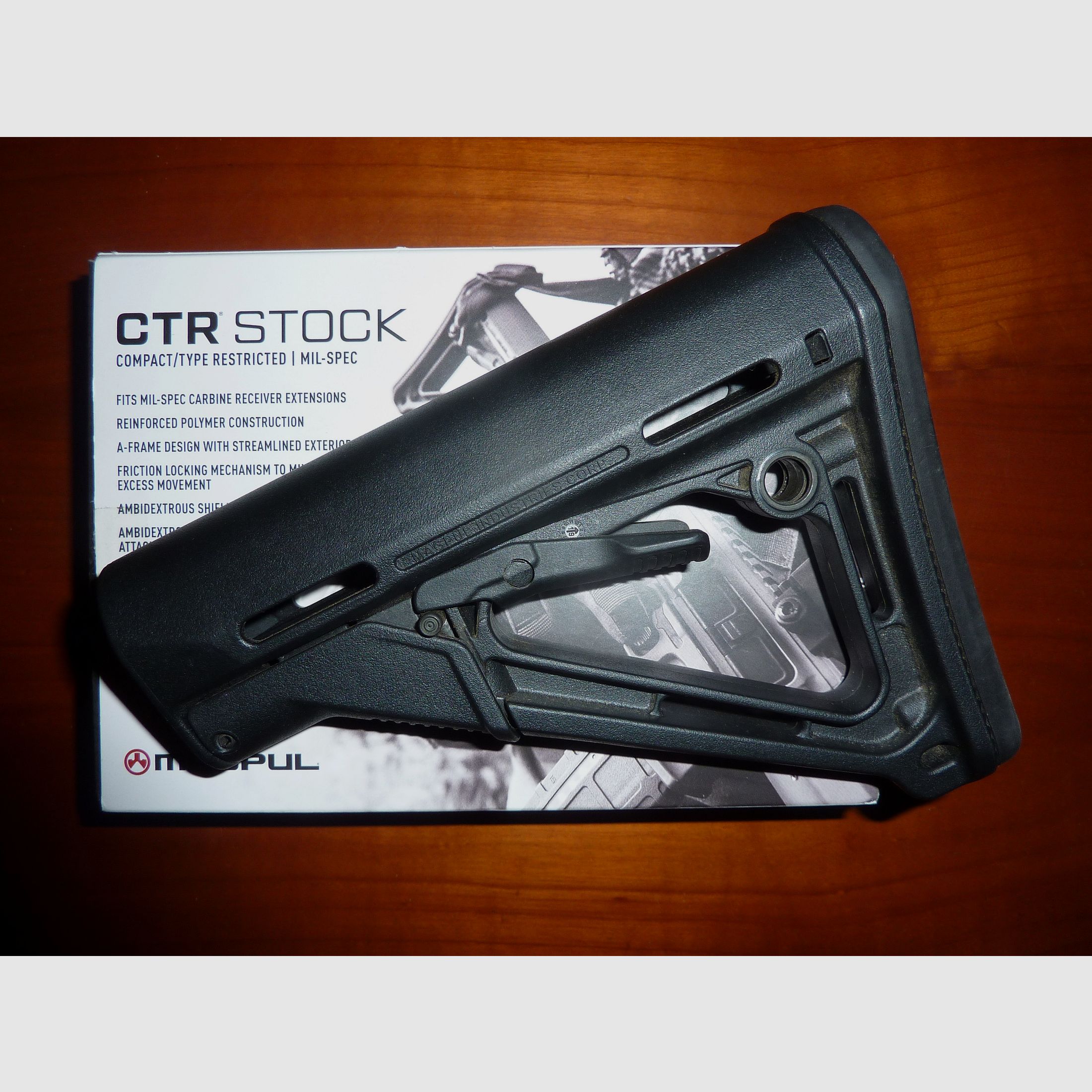 Magpul CTR Stock Noir Milspec