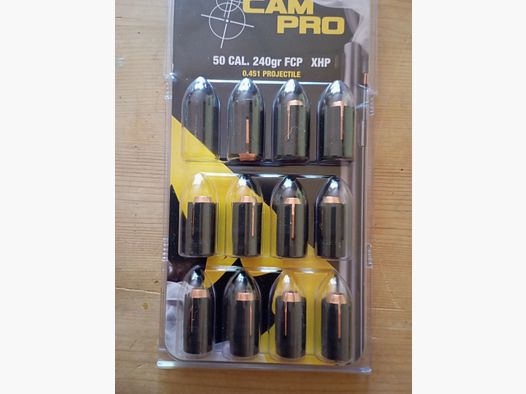 projectiles à chargement par la bouche chasse HP